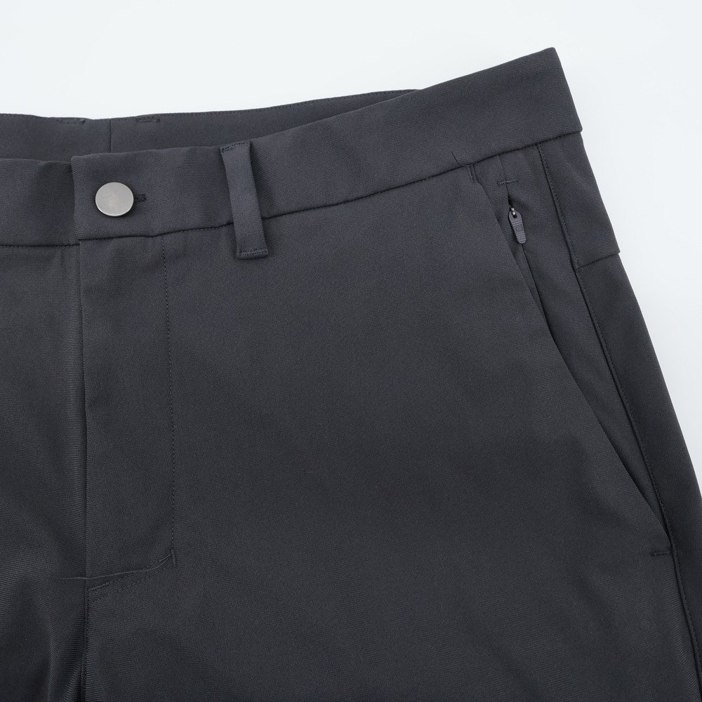CRZ YOGA Mens Dark Gray Black‎ Athletic Performance Dress Pants Zip Pocket 34x30